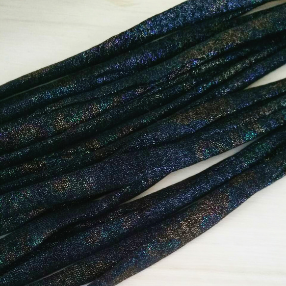 ラメヤーン ブラック✧original yarn 2枚目の画像