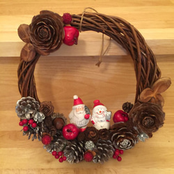 シダーローズとソラフラワーのしめ飾り しめ縄・しめ飾り PASTEL 通販