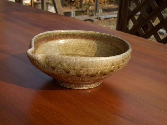 自然釉 片口鉢(６寸) 1枚目の画像