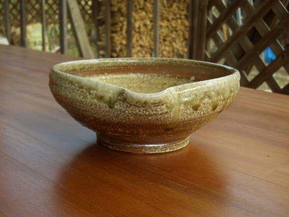 自然釉 片口鉢(６寸) 3枚目の画像