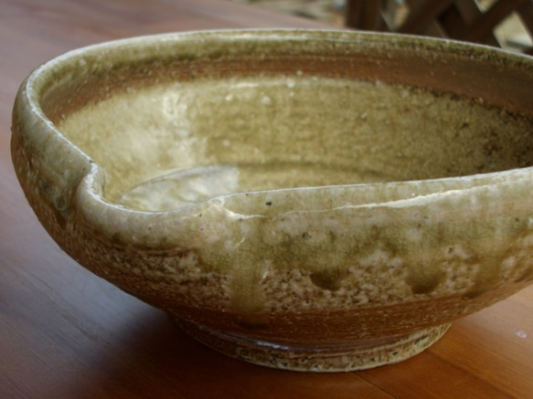 自然釉 片口鉢(６寸) 5枚目の画像