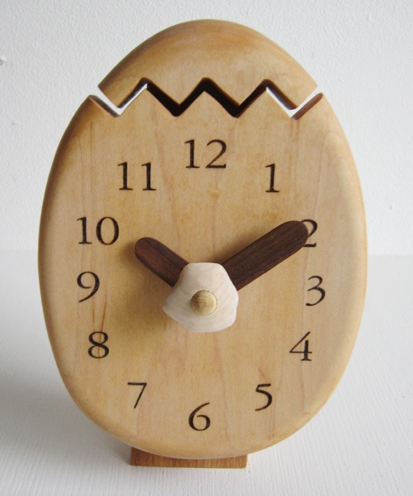 目玉焼き　置・掛け時計