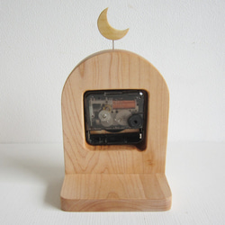 月夜のバク　置き時計 4枚目の画像