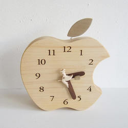 アップルと魔女　置き・掛け時計 4枚目の画像