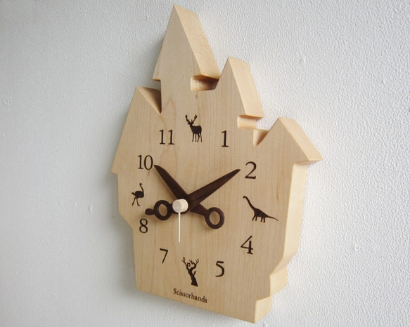 シザーハンズ　掛け時計 2枚目の画像