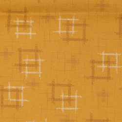 時尚長商譽商譽蒙住日本親善故事Ikasuri芥末85×170厘米100％棉 第2張的照片