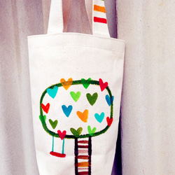 [純粋な手描き]やかん袋|飲料袋|傘袋|普遍的な袋|キャンバス| 2枚目の画像