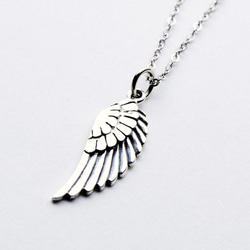 天使の翼　Angel Wing　シルバーs925純銀ネックレス　誕生日プレゼント　記念日やバレンタインデープレゼン 2枚目の画像