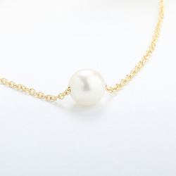 14KGF 14kゴールドフィルド 9mm 典雅 淡水真珠 白い　ネックレス　誕生日プレゼント　バレンタインデープレゼン 1枚目の画像