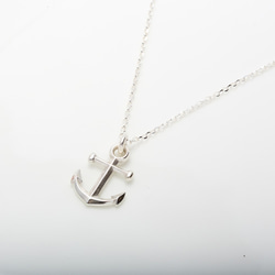 船錨 (大) Anchor s925 純銀 項鍊 情人節 禮物 第3張的照片