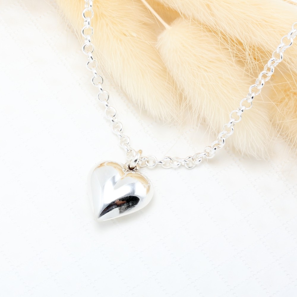 011ns【可愛い】ハートネックレス シルバー925 ダイヤ プレゼント 華やか 011ns【可愛い】ハートネックレス シルバー925 ダイヤ