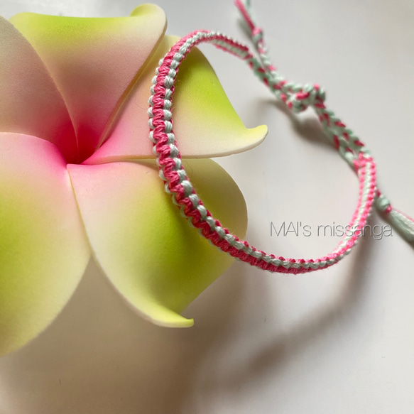 めげさま専用　　大漆にイエローマイカのデザインブレスレット Bracelet Maruyatsu | DOMYO