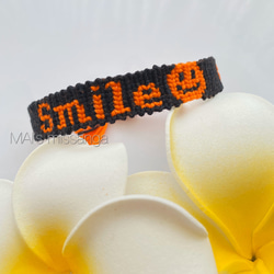 【完成品】Smile ミサンガ 1枚目の画像