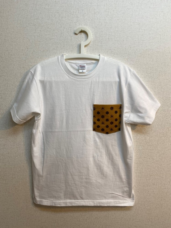 賀茂ノグラムTシャツ キャメル 3枚目の画像