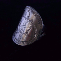 コインリング（アメリカ記念50￠銀貨） 4枚目の画像