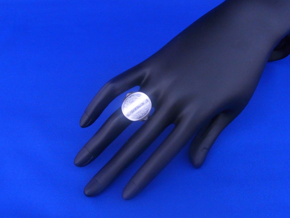 日本二十銭　コインサイズリング