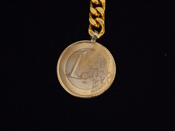 コイン・キーホルダー　フランス１ユーロ 5枚目の画像