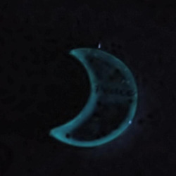 Crescent Moon.  三日月ストラップ　A.B.C 4枚目の画像