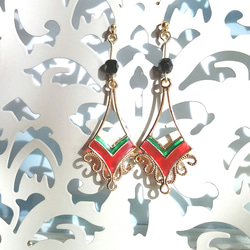 Arabian earrings  ノンホールピアス 1枚目の画像