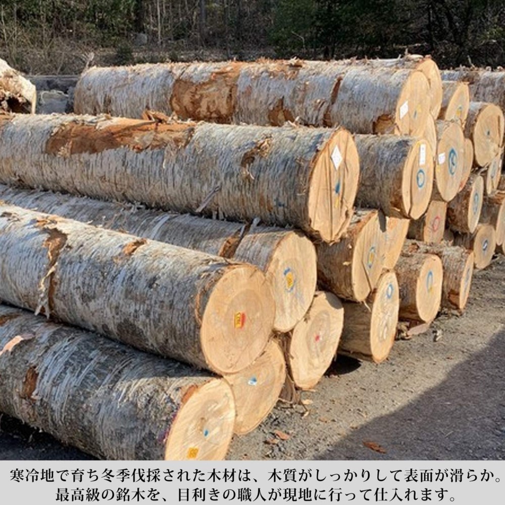 銘木がっしり堅牢 家具短脚 4本セット【直径60φ 長さ350mm ストレート丸脚 】取付埋込金具付