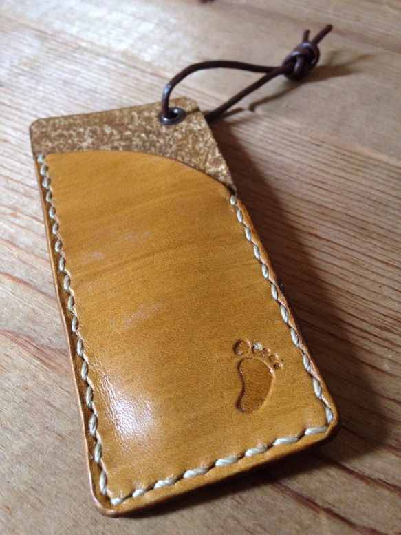 レザー絆創膏ケース*＊キャメル(送料込) その他ケース marks 通販  