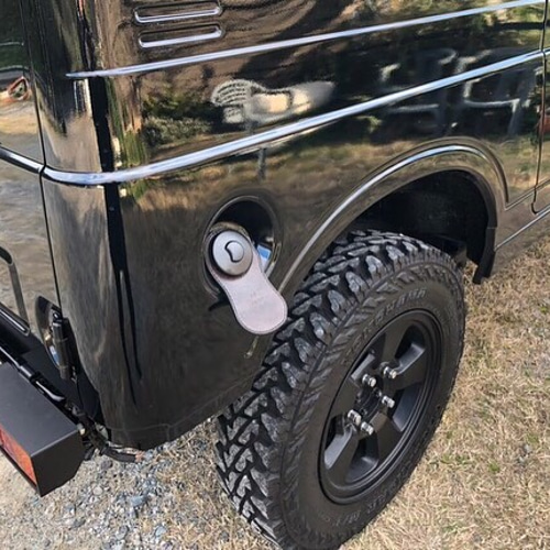 Jimny ジムニー (ja11/22)レザーフューエルエプロン(送料込