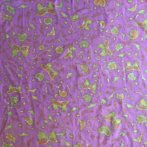 Batik（ろうけつ染、ジャワ更紗） 生地 Buketan 通販 5666809｜Creema