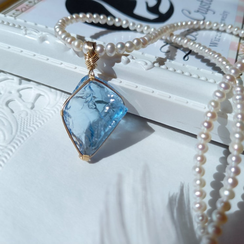 レムリアの記憶・・・✦アンダラクリスタル／サファイアブルー✦女神