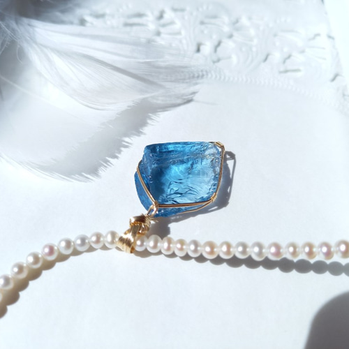 レムリアの記憶・・・✦アンダラクリスタル／サファイアブルー✦女神