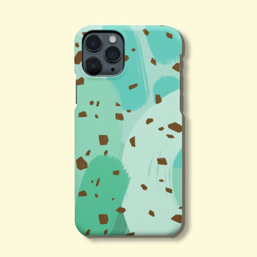 アイスなスマホケース（チョコミント） スマホケース・カバー たまには