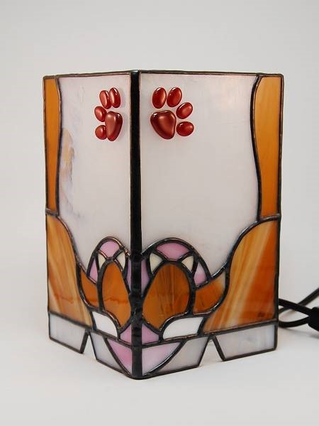 ラブラブにゃんこの和風ランプ 460