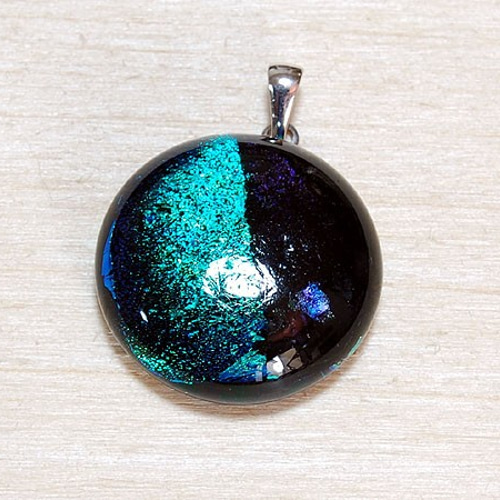 ダイクロガラス・ペンダントトップ D006 【送料無料】 ペンダント