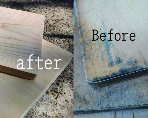 ヒバラボのまな板は削り直し無料！ まな板・カッティングボード Hiba