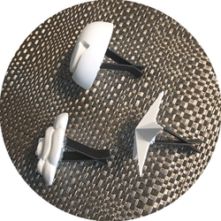 アロマストーン カーエアコン用クリップ シェル&スターフィッシュ 車のディフューザー 2枚目の画像