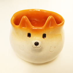 Shiba Inu 蓬鬆杯 Shiba Inu 陶器 第7張的照片