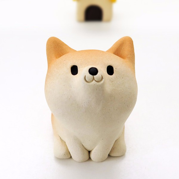 Shiba Wan 坐姿 new3 Shiba Inu 公仔 第3張的照片