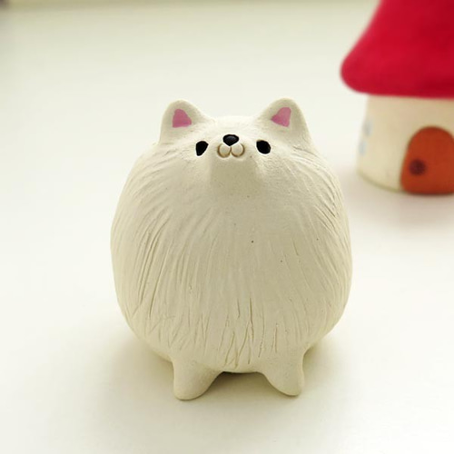 Amazon | ポメラニアン 絵タイル付き木製メモボード アメリカン