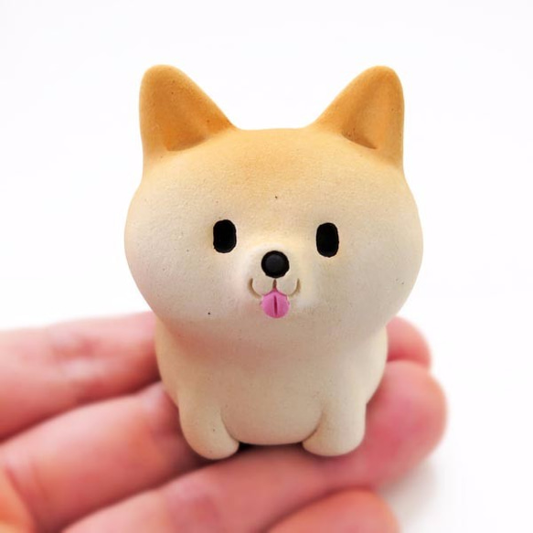 Shiba Wan 鎮紙坐姿 2 Shiba Inu Figure 第1張的照片