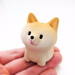 Shiba Wan 鎮紙坐姿 2 Shiba Inu Figure 第2張的照片