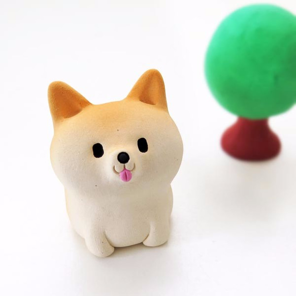 Shiba Wan 鎮紙坐姿 2 Shiba Inu Figure 第3張的照片