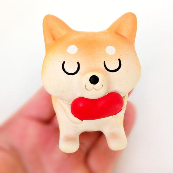 Shiba Inu和Heart Shiba Inui情人節，請來白天！ 第3張的照片