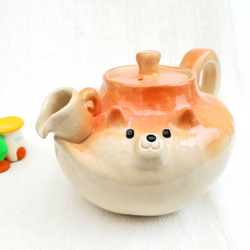 柴犬ティーポット 柴犬陶器 ポット・急須 工房しろ 通販 7081685
