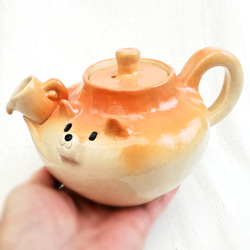 Shiba Inu 茶壺 Shiba Inu Pottery 第3張的照片
