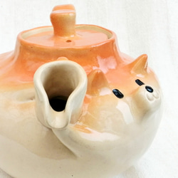 Shiba Inu 茶壺 Shiba Inu Pottery 第4張的照片