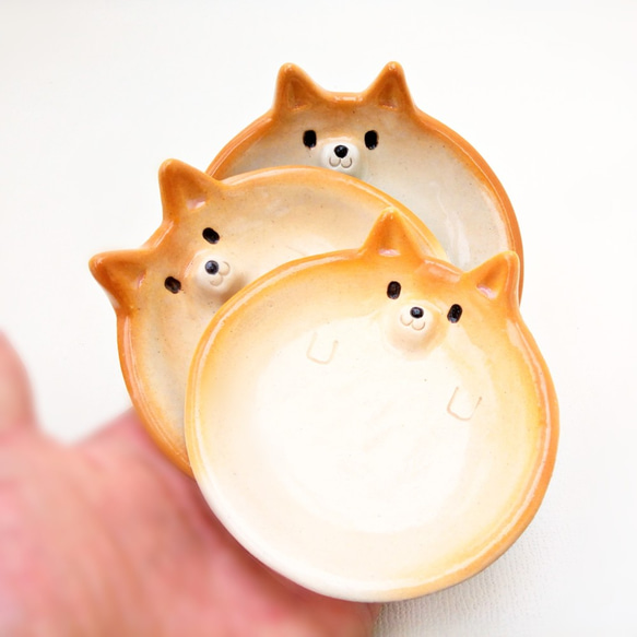 Shiba Inu Small Plates Shiba Inu Small Plates *原型* 2左 第4張的照片