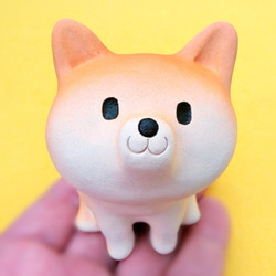 Shiba Inu 公仔新 4 陶器狗 第1張的照片