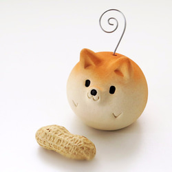 Shiba Ball 完美圓形 Shiba Inu 便簽夾 2 第3張的照片