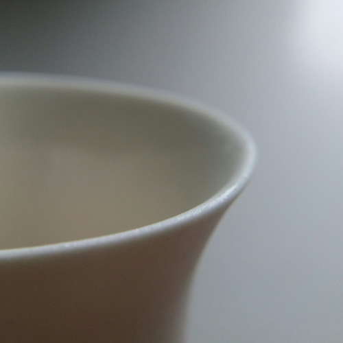白磁薄作りお猪口・単品 おちょこ・ぐい呑み・徳利 SATO CERAMICWARE