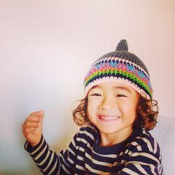 南美灰色LL尖帽 第3張的照片