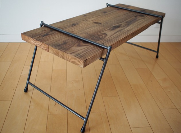 組み立てテーブル用鉄脚｜ＬＯＷダブル 4枚目の画像
